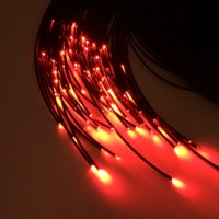 2,0/3,0mm 350m/rollo extremo fibra óptica cable de luz de la piscina de tierra Luz de jardín