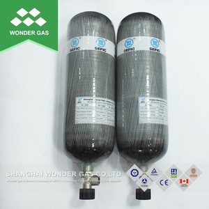 Precio competitivo 6.8L 300Bar Tanque De Aire De Fibra de Carbono Utilizado Para Pistola de Aire <span class=keywords><strong>PCP</strong></span> - Product Image 1