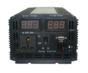 Inversor automático de interruptor, dc12v a ac220v, 1,<span class=keywords><strong>5</strong></span> kW, 3000W, con cargador, modelo Taiwán, envío gratis - Product Image 2