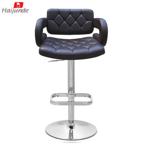 Pastille <span class=keywords><strong>ligne</strong></span> accoudoir haut dos chrome base carré repose-pieds tabouret <span class=keywords><strong>de</strong></span> <span class=keywords><strong>bar</strong></span> - Product Image 2