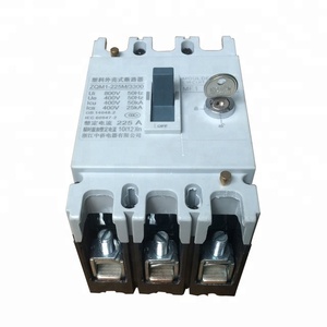 3P 225A Mould case <strong>Circuit</strong> <strong>Breaker</strong> with Key Switch, High Breaking Capacity Magnetic <strong>MCCB</strong> - Product Image 3