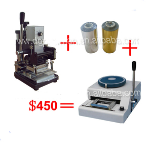 MD-11 PVC <span class=keywords><strong>Card</strong></span> <span class=keywords><strong>Embossing</strong></span> <span class=keywords><strong>Machine</strong></span> e MD-12 Hot Foil Stamping <span class=keywords><strong>Machine</strong></span> - Product Image 2