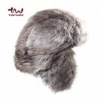 Venta al por mayor OEM a prueba de viento personalizado caza orejeras sombrero de soldado ruso de invierno sombreros de piel largos personalizados para la temporada de frío