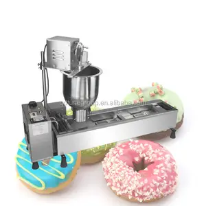 automatic electric stainless steel donut machine/glazed donuts machine