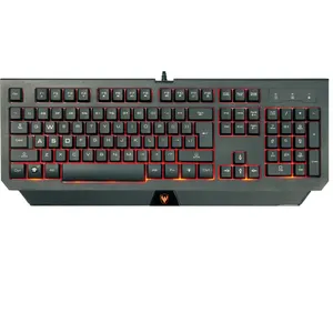 AK-839 品牌库存最畅销的电脑办公键盘有线 3 色游戏键盘