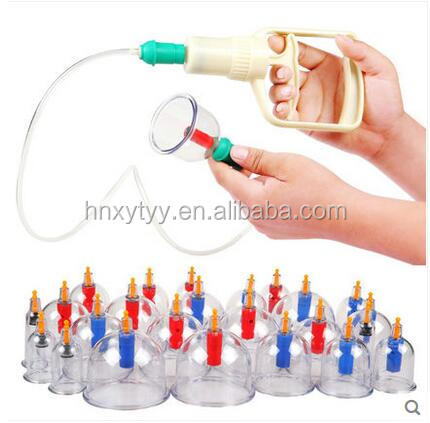 Набор пластиковых банок/hijama банка для всасывания для домашней терапии