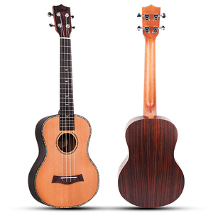 Stierenvechter 26 Inch Ukelel Hoge Kwaliteit Solid Top Pinus Koraiensis <span class=keywords><strong>Ukulele</strong></span> Snaarinstrumenten Acustic - Product Image 1