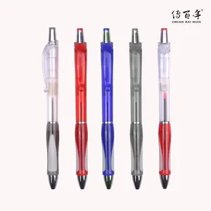 Hot selling click parker refill gel pen with custom logo