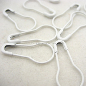 Épingle de sûreté en laiton en forme de poire blanche de 22mm pour étiquettes suspendues accessoire de <span class=keywords><strong>couture</strong></span> et bricolage - Product Image 4