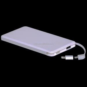 Chargeur USB OEM, batterie externe 5000 mAh, chargeur <span class=keywords><strong>de</strong></span> téléphone portable 5000 mAh avec câble intégré, idéal pour un <span class=keywords><strong>cadeau</strong></span> promotionnel - Product Image 2