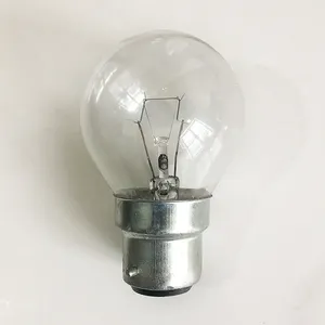 110 V 220 V G45 40 W 60 W E14 E27 B22 B15 Dasar Besi Jelas Lampu Pijar Lampu Umum layanan Pencahayaan