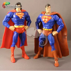 जीवन आकार सुपर हीरो सुपरमैन केप आंकड़े प्रतिमा
