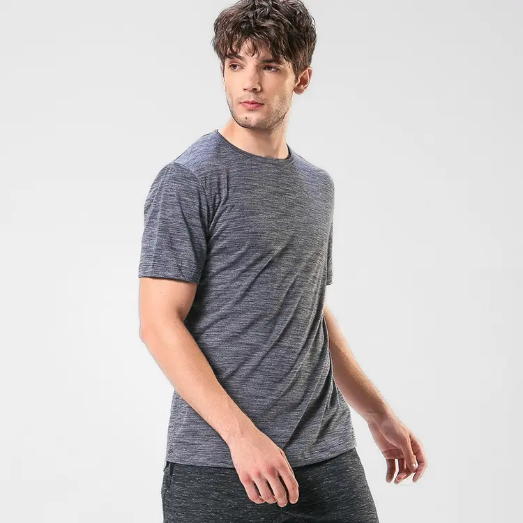 Neues Kurzarm-T-Shirt Sport mode Herren bekleidung Polyester Quick Dry T-Shirt