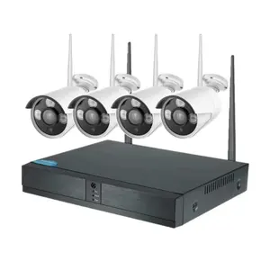 Wireless Security Camera System WiFi kit 720P Camera Night Vision CCTV System high quality