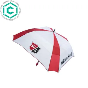 Joli parapluie de golf carré, féminin