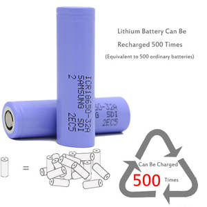 Alta rendimiento energético para samsung <span class=keywords><strong>3</strong></span>.7 v 3200 mah de litio li ion 18650 batería recargable de la batería mod - Product Image 5
