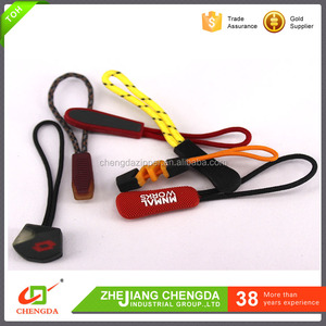 <strong>Fancy</strong> <strong>Zipper</strong> Slider with Printed Tape <strong>Puller</strong> for Garment Woven Tape Cord and <strong>Rubber</strong> Silicone <strong>Puller</strong> - Product Image 6