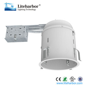 Carcasa empotrada Downlight Canlights Iluminación 6 pulgadas <span class=keywords><strong>IC</strong></span> Remodelación hermética LED Aluminio Empotrada Lata - Product Image 5