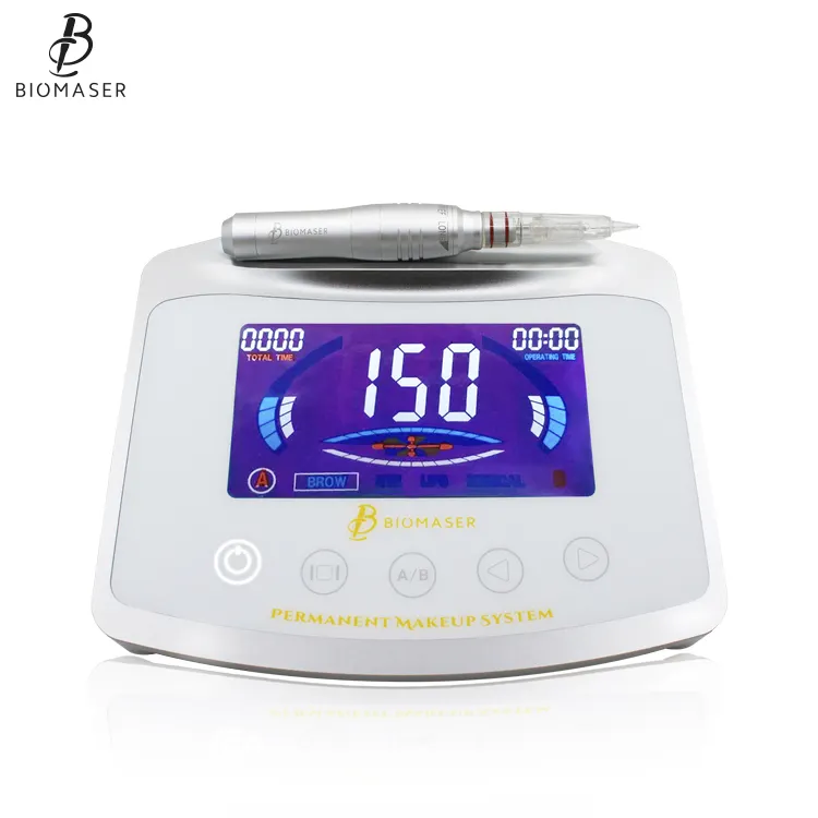 Mesin Tato Digital, Peralatan Tato Digital, Mesin Tato, Digital, Permanen, Perangkat Microblading Biomaser X1