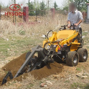 中国製23馬力チェーン式ミニトレンチャー掘削機 - Product Image 2