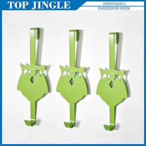 Single yellow 40mm trendy wire hat hanger hook - Product Image 4