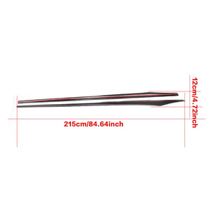 F06ต่อกระโปรงด้านข้างคาร์บอนไฟเบอร์สำหรับ BMW 6 Series F06 M Sport mtech Sedan 4D 2012 - 2019 - Product Image 6
