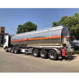 Semirimorchio di Alta Qualità a 3 Assi HOWO, Rimorchio Cisterna in Alluminio con Capacità di 45 M3, Autocisterna per Carburante in Vendita - Product Image 4