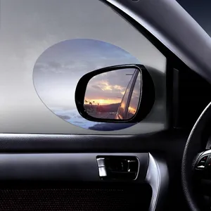 Hot sale in arabic car stickers vinyl scratch resistant heated glass for mirror