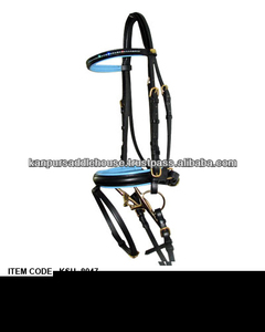 เชือกบังเหียนม้าหนังพลอยเทียมแบบเชือกแขวนคอ - Product Image 2