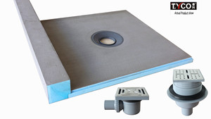 Plateau de <span class=keywords><strong>douche</strong></span> XPS Surface prête à l'emploi avec drain de sol - Product Image 5