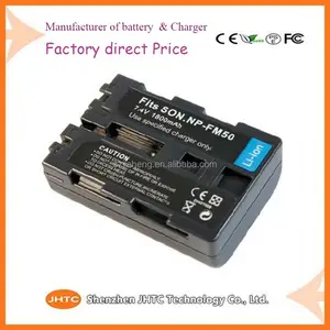 High quality cheap price digital camera battery for SON. FM50 battery is DSC-F717 F707 F828