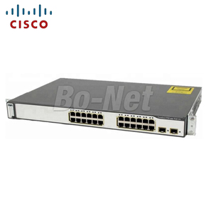 Cisco WS-C3750-24PS-S 3750 Series <span class=keywords><strong>2</strong></span> SFP estándar utilizado administrados de Cisco red 3750 switch stack - Product Image 4
