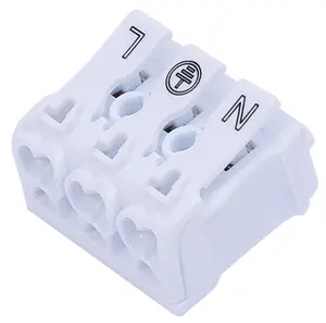 3 way electrical connector terminal block with CE RoHS ETL ENEC25