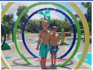 Atractiva piscina de aventura de tobogán acuático de plástico interactivo para niños en parques acuáticos que ofrecen diversión y emoción sin fin - Product Image 4