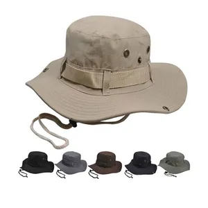 New Summer Custom Funky Safari Angeln Wandern Unisex Blank Bucket Hats Caps