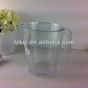 clear <span class=keywords><strong>1l</strong></span> plastique <span class=keywords><strong>pichet</strong></span> <span class=keywords><strong>de</strong></span> bière avec poignée - Product Image 1