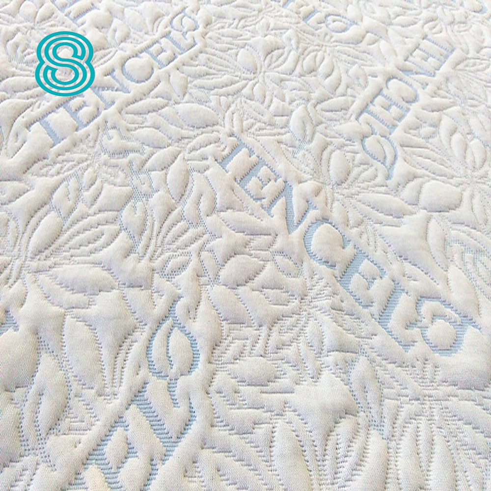 Жаккардовый матрас с принтом из тенселя, льняная ткань с цифровым принтом, ткань из тенселя