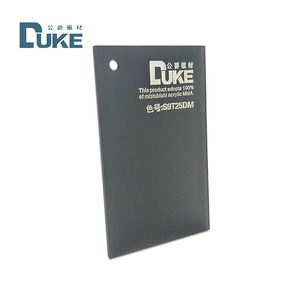 <span class=keywords><strong>Duke</strong></span> Frosted 3mm 6mm acrílico blanco y negro - Product Image 2