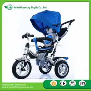 Voiture à pédales pour enfants 2021, tricycle poussette/tricycle poussette vélo/tricycle poussette bébé - Product Image 3