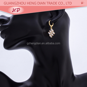 Alibaba oro <span class=keywords><strong>rosa</strong></span> blanca de lujo cristalino de la joyería para el partido - Product Image 5