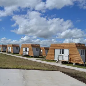 Mobile Modular Design Building Waterproof Sandwich Panel Wall 2 Storey 3 Bedroom Living Luxury Shipping Container Homes For Sale