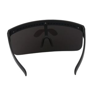 BOYARN Vintage Extra Oversize Visor Shield <span class=keywords><strong>Occhiali</strong></span> <span class=keywords><strong>Da</strong></span> <span class=keywords><strong>Sole</strong></span> Donne Flat Top Maschera A Specchio Shades Uomini Piatto Antivento Eyewear UV400 SS529 - Product Image 4