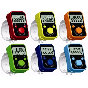 ABS 5 Digits 0 to 99999 Manual Tally Counter with Adjustable Finger Strap