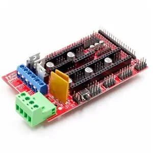 RAMPS 1.4 Control Board Panel Part Motherboard 3D Printers Parts Shield Red Black Controls Ramps1.4 Boards Accessories