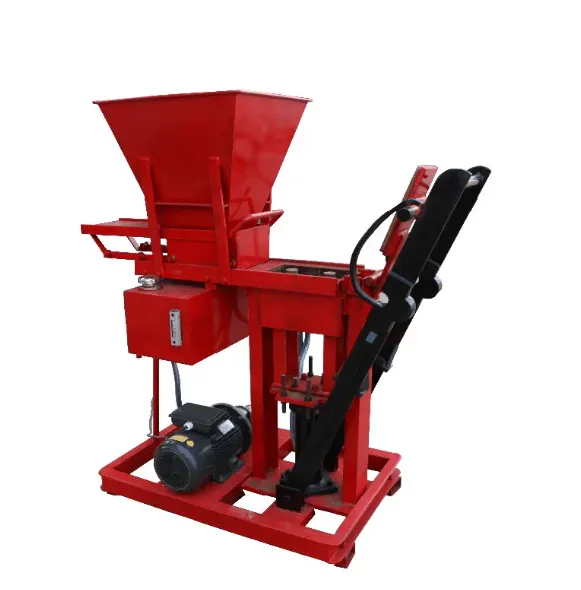 HBY2-15 اليدوية آلة صنع الطوب الأحمر ماكينات تصنيع الطوب التربة ماكينة تصنيع الطوب السعر