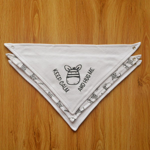 Sekali pakai bayi 100% kapas liur Bib katun dewasa syal segitiga Bib - Product Image 2