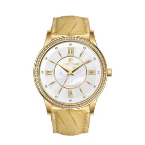 Venta caliente caso de piedra de cuero genuino correa de reloj de señora - Product Image 5