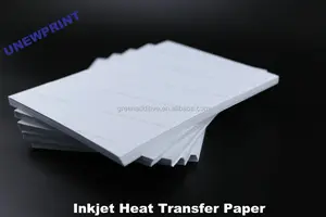 Papel de Impresión de Transferencia de calor de color Claro de Algodón Telas/papel de impresión de transferencia de calor