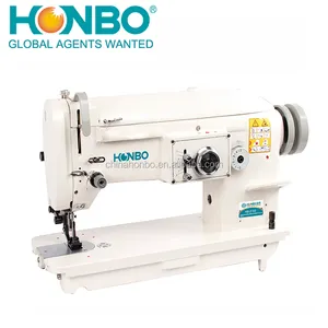 HB-2153 walking foot heavy duty zigzag stitching industrial sewing machine