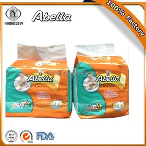 Alta absorción desechables Abella pañales de bebé